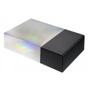 Подарочная коробка с голографическим шубером «Aurora», L