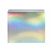 Подарочная коробка с голографическим шубером «Aurora», L