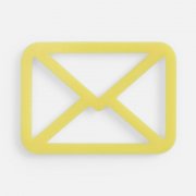 Подвеска Office, 3D-печать на заказ, конверт арт. 19973.03