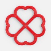 Подвеска Flora, 3D-печать на заказ, клевер арт. 19972.04