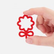 Подвеска Flora, 3D-печать на заказ, георгин арт. 19972.02