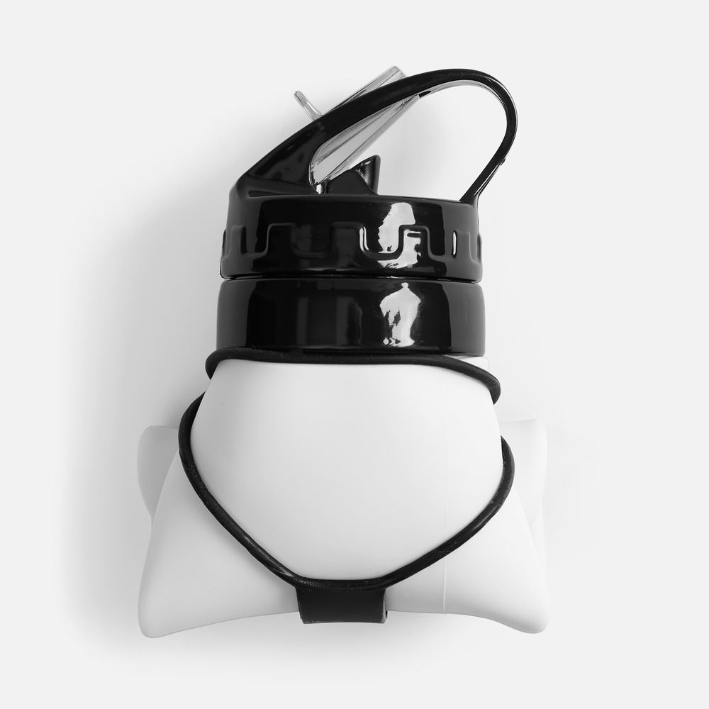 Складная бутылка для воды Langfossen, белая арт. 17490.60 Складная бутылка для воды Langfossen, белая арт. 17490.60