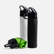 Складная бутылка для воды Langfossen, белая арт. 17490.60 Складная бутылка для воды Langfossen, белая арт. 17490.60