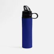 Складная бутылка для воды Langfossen, синяя арт. 17490.40 Складная бутылка для воды Langfossen, синяя арт. 17490.40