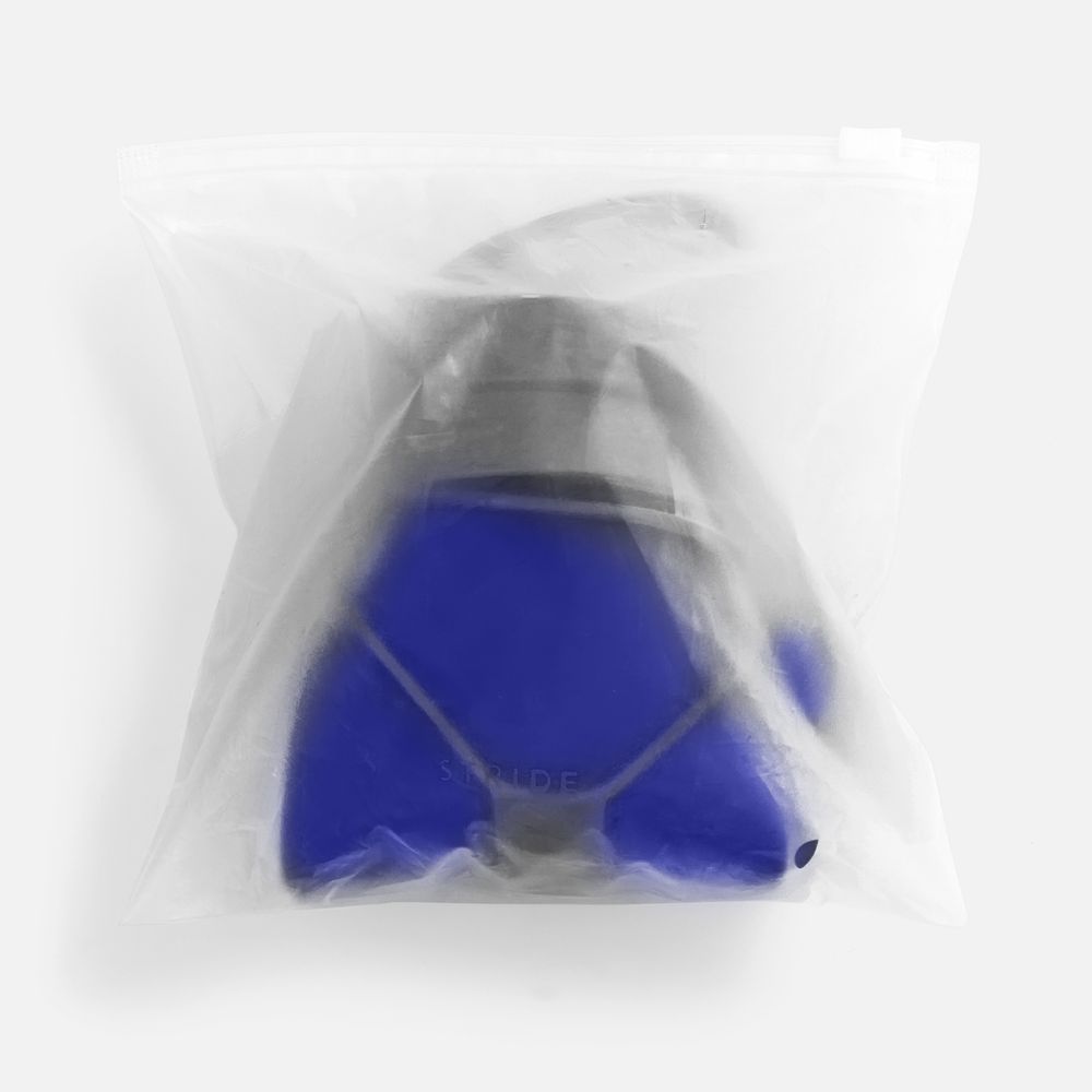 Складная бутылка для воды Langfossen, синяя арт. 17490.40 Складная бутылка для воды Langfossen, синяя арт. 17490.40