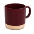 Кружка Marina, бордовая