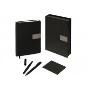 Подарочный набор «Goethe» с блокнотом А5, 2-мя ручками и картхолдером