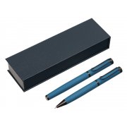 Подарочный набор из 2-х ручек «Black Lama» soft-touch арт. 181020