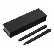 Подарочный набор из 2-х ручек «Black Lama» soft-touch арт. 180999