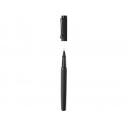 Металлическая ручка роллер «Black Lama» soft-touch