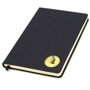 Ежедневник с шильдом-наклейкой - нефть, черный арт. 51021.02.12