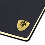 Ежедневник с шильдом-наклейкой - медицина, черный