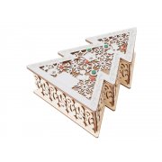 Шкатулка из фанеры в виде елки «Firytale»