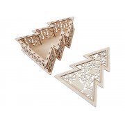 Шкатулка из фанеры в виде елки «Firytale»