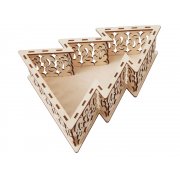 Шкатулка из фанеры в виде елки «Firytale»