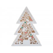 Шкатулка из фанеры в виде елки «Firytale»