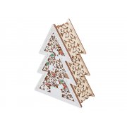 Шкатулка из фанеры в виде елки «Firytale»