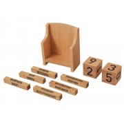 «Вечный» календарь из бука