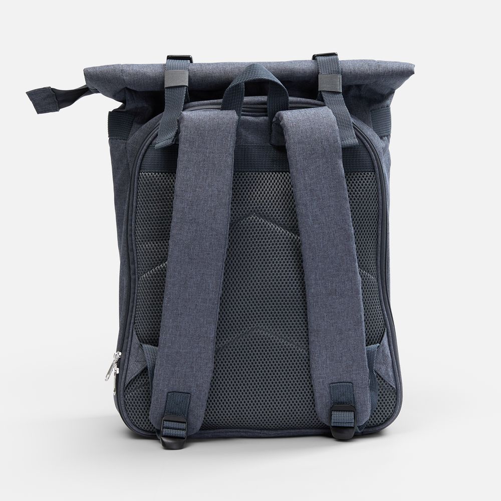 Набор для пикника Picnivo на 4 персоны, темно-серый меланж арт. 63057.13 Набор для пикника Picnivo на 4 персоны, темно-серый меланж арт. 63057.13