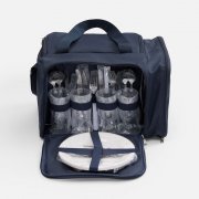 Набор для пикника Campello на 4 персоны, темно-синий