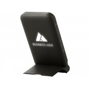 Беспроводной внешний аккумулятор с подсветкой лого и подставкой «Magflash», 10000 мАч, 15 Вт