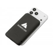 Беспроводной внешний аккумулятор с подсветкой лого и подставкой «Magflash», 10000 мАч, 15 Вт