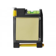 Рулетка на 2 м с уровнем и блоком для записей «Nerd» арт. 5-10406500