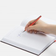 Ручка шариковая Hotel Chrome, ver.2, матовая красная арт. 7078.51 Ручка шариковая Hotel Chrome, ver.2, матовая красная арт. 7078.51