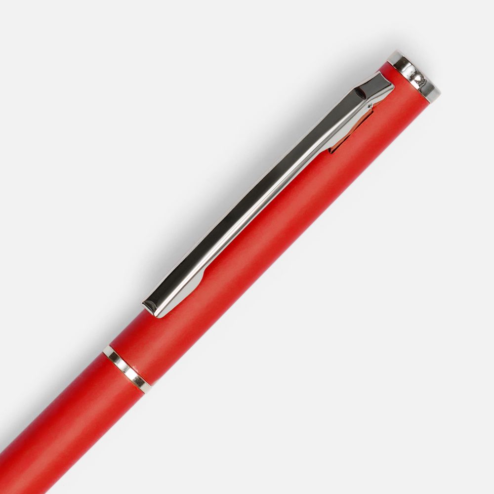 Ручка шариковая Hotel Chrome, ver.2, матовая красная арт. 7078.51 Ручка шариковая Hotel Chrome, ver.2, матовая красная арт. 7078.51