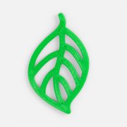 Подвеска Flora, 3D-печать на заказ, лист розы арт. 19972.07