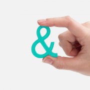 Подвеска Symbol, 3D-печать на заказ, амперсанд арт. 19968.04