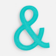 Подвеска Symbol, 3D-печать на заказ, амперсанд арт. 19968.04