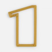 Подвеска Symbol, 3D-печать на заказ, цифра 1 арт. 19968.01