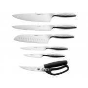 Набор из 5 кухонных ножей, ножниц и блока для ножей «VERA» арт. 247015