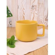 Чашка Jumbo в коробке матовая, желтая
