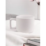 Чашка Jumbo в коробке матовая, белая