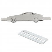 Сумка для покупок JETTA 325 г/м² с шильдом - машина, натуральный арт. 25012.00.02