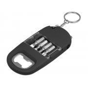 Брелок-открывалка с отвертками и фонариком «Uni» софт-тач арт. 716327p