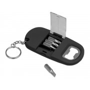 Брелок-открывалка с отвертками и фонариком «Uni» софт-тач арт. 716327p