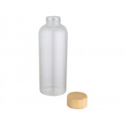 Стеклянная бутылка с бамбуковой крышкой «Mirage»