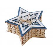 Шкатулка из фанеры в виде звезды «Asteris»