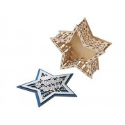 Шкатулка из фанеры в виде звезды «Asteris»
