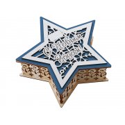 Шкатулка из фанеры в виде звезды «Asteris»