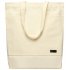 Сумка для покупок JETTA 325 г/м² с шильдом, натуральный