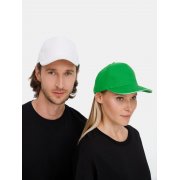 Бейсболка Classic 2.0, ярко-зеленая с белым кантом арт. 21848.92