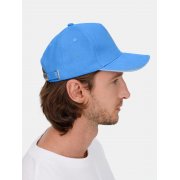 Бейсболка Classic 2.0, синяя с белым кантом арт. 21848.49