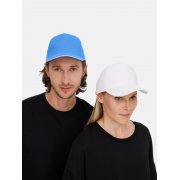 Бейсболка Classic 2.0, синяя с белым кантом арт. 21848.49