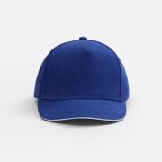 Бейсболка Classic 2.0, ярко-синяя с белым кантом арт. 21848.44
