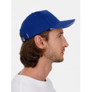 Бейсболка Classic 2.0, ярко-синяя с белым кантом арт. 21848.44