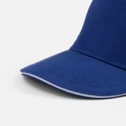 Бейсболка Classic 2.0, ярко-синяя с белым кантом арт. 21848.44